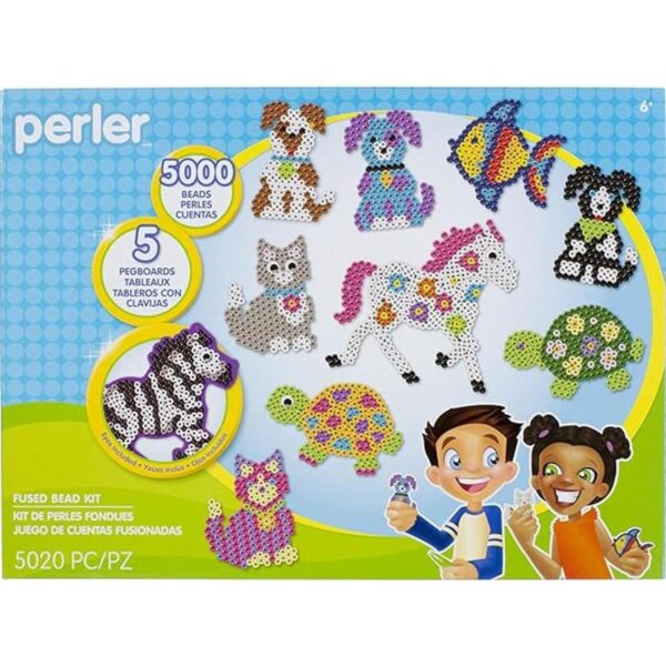 Perler Pet Parade Kit de actividades de manualidades con_1