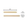 Perfect Stix 3.5 Craft Sticks Box of 1000 Sticks PS93
