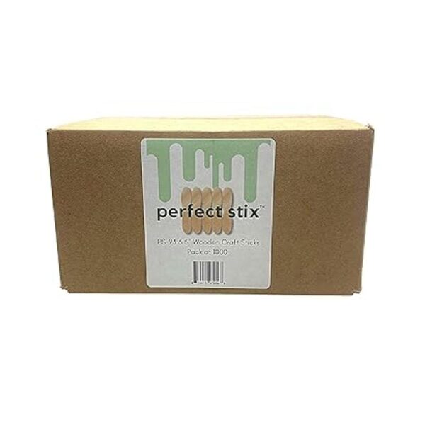 Perfect Stix 3.5 Craft Sticks Box of 1000 Sticks PS93