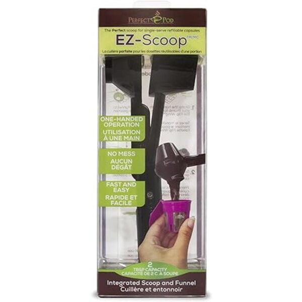Perfect Pod EZScoop Cuchara de café y embudo para_6