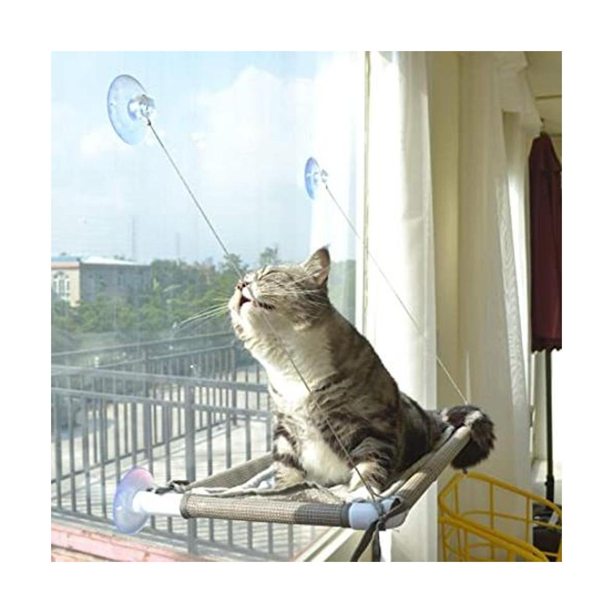 Percha para ventana de gato hamaca para gato asiento de