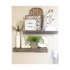 Pequeñas plantas falsas en maceta decoración artificial
