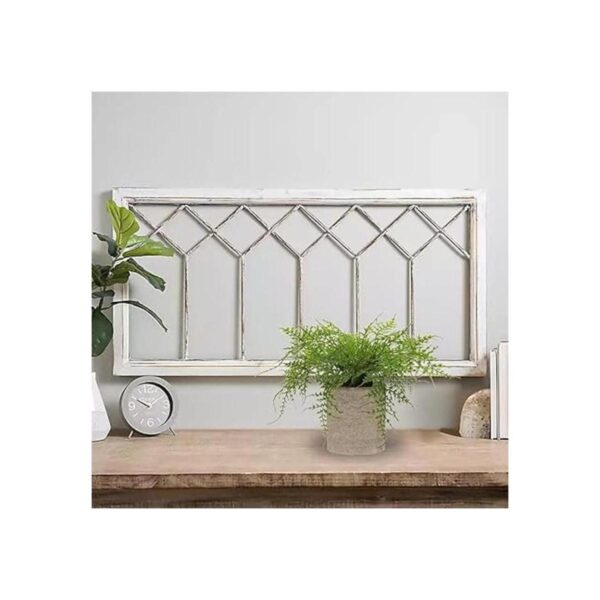 Pequeñas plantas falsas en maceta decoración artificial