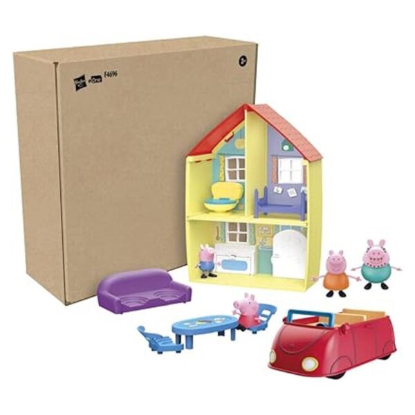 Peppa Pig Peppas Adventures Peppas Family Home Combo de_2