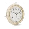 Peohud Reloj de pared silencioso reloj redondo de cuarzo_2