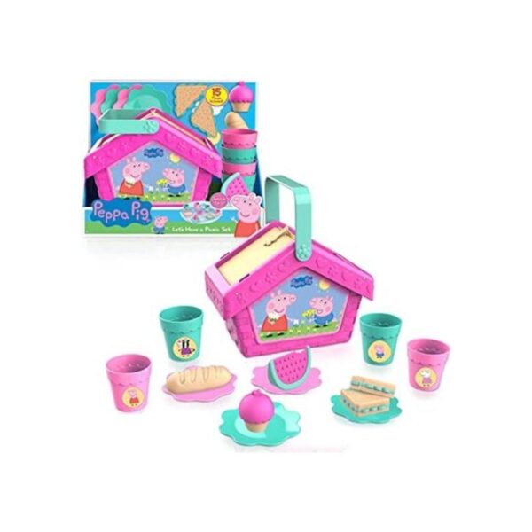 Peppa Pig Just Play Juego de picnic juguete de viaje con_1