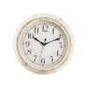Peohud Reloj de pared silencioso reloj redondo de cuarzo_1