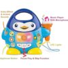 Penguin Karaoke Buddy juguete con micrófono reproductor_2
