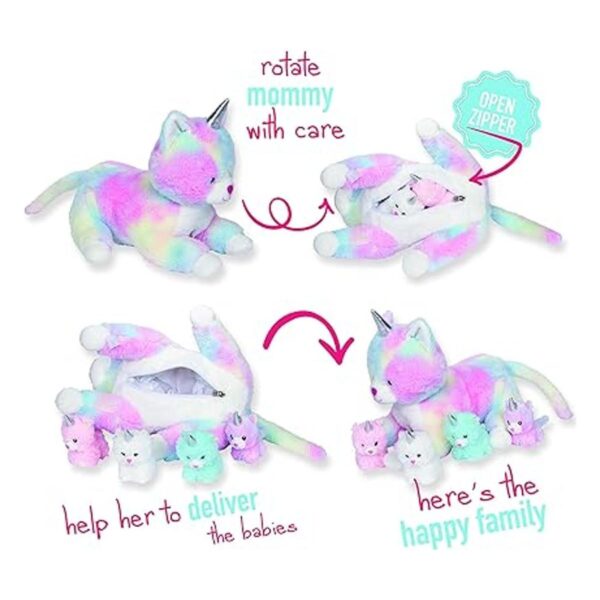 Peluches de animales abrazables de gatitos para niñas de 3_2