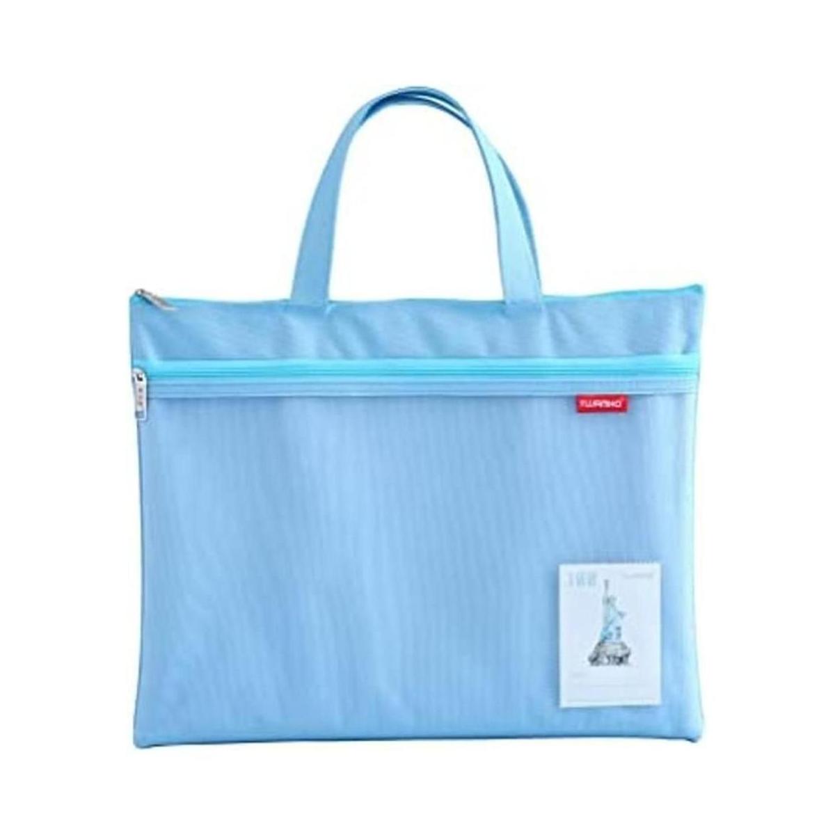 Pendancy Bolsa de malla con cremallera tamaño A4