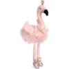 Peluches de flamenco de bailarina de felpa para niñas y_2