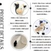 Peluche de vaca de 11.8 pulgadas suave y tierno de_3