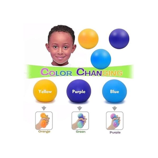 Pelotas de estrés para adultos y niños paquete de 3