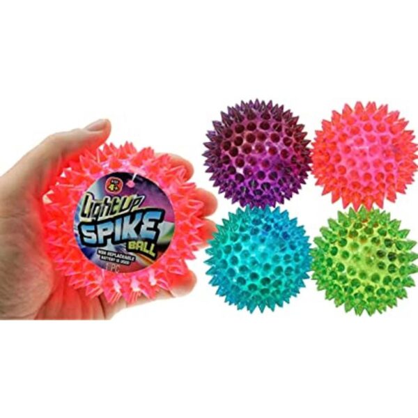Pelota de goma grande de 3.25 pulgadas con luz paquete de_1
