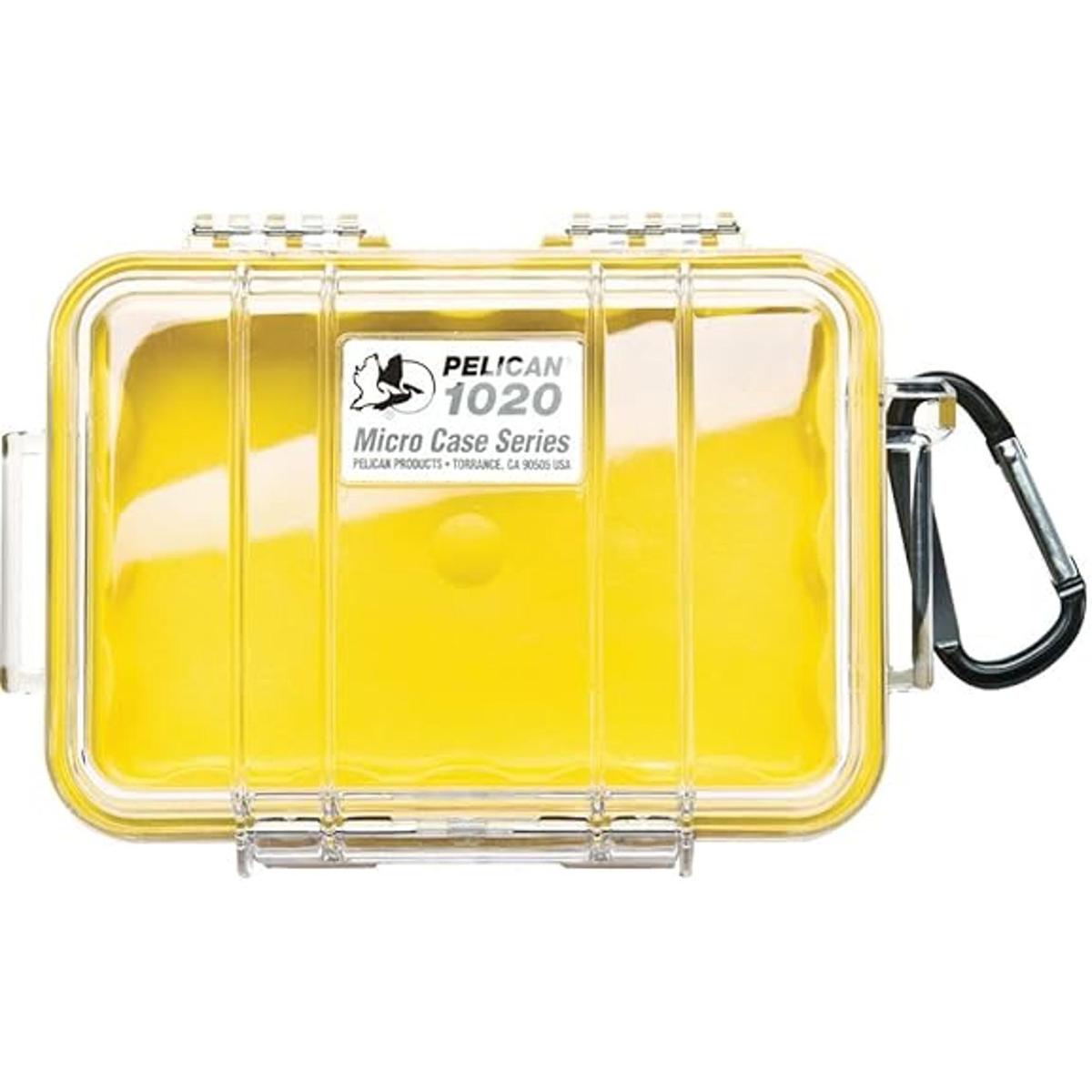 Pelican 1020 Micro Case amarillotransparente