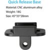PellKing Soporte adaptador de trípode de base de_2