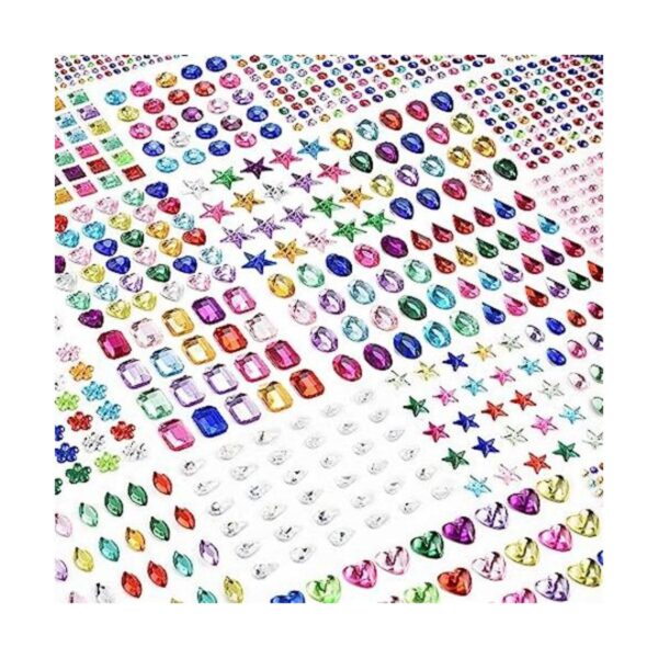 Pegatinas de gemas 3897 calcomanías de diamantes de