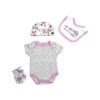 Pedolltree Reborn Ropa para muñecas de bebé de 21.7 in 5_6
