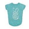 Peeps for Pets Call My Peeps Dog T Shirt Teal Blue Dog_1