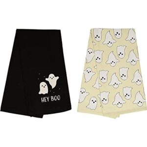 Pearhead Ghost Dish Hey Boo juego de 2 toallas de té