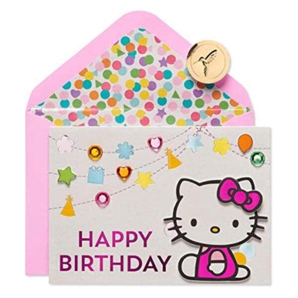 Paypyrus Tarjeta de cumpleaños para niña confeti de_1