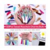 Paxcoo Dijes de borlas para hacer joyas 120 piezas de