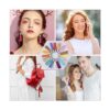 Paxcoo Dijes de borlas para hacer joyas 120 piezas de