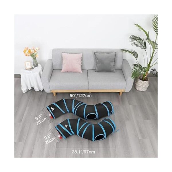 Pawaboo Juguetes para gatos tubo de túnel para gatos