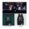 Pawsky Mochila escolar luminosa de anime para monopatín