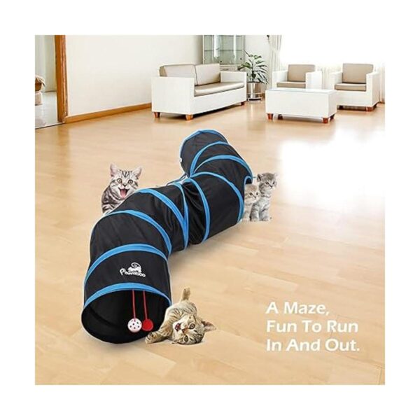 Pawaboo Juguetes para gatos tubo de túnel para gatos