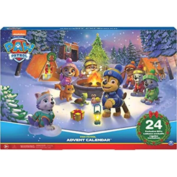Paw Patrol Calendario de Adviento 2022 con 24 juguetes_1