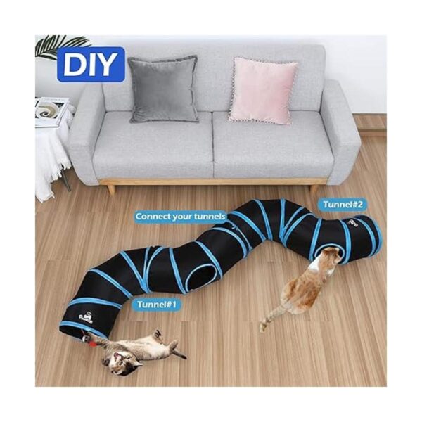Pawaboo Juguetes para gatos tubo de túnel para gatos