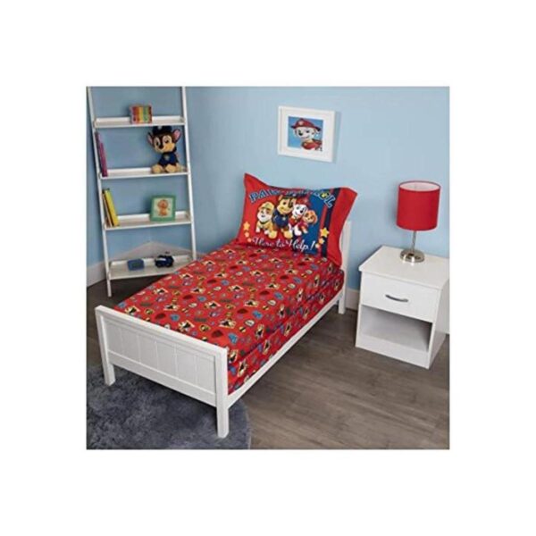 Paw Patrol Juego de sábanas bajeras y fundas de almohada_1