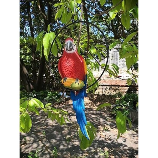 Patio Decoración de Hogar y Jardín para colgar Parrot
