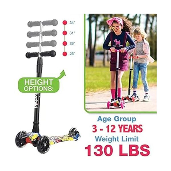 Patinetas para niños de 3 ruedas para niños pequeños y_4