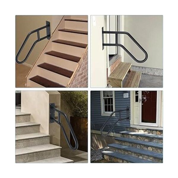 Pasamanos de montaje en pared para interiores y