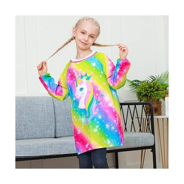 Pashop Delantal impermeable para niños con diseño de_2