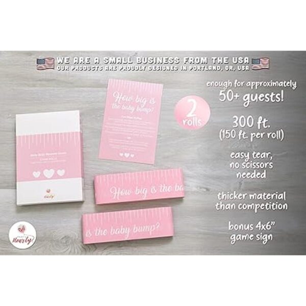 Party Hearty Juegos de baby shower para niñas 2 rollos de_2