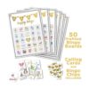 Party Hearty Baby Shower Games Papel de aluminio dorado_3
