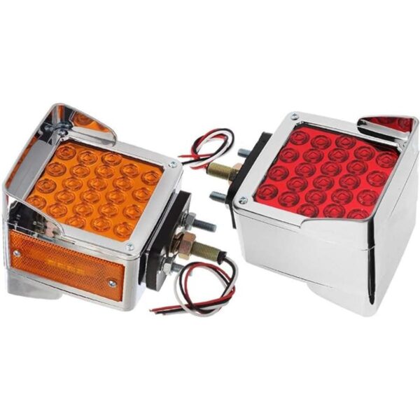 Partsam Par de remolques de camión 52 luces traseras de_1