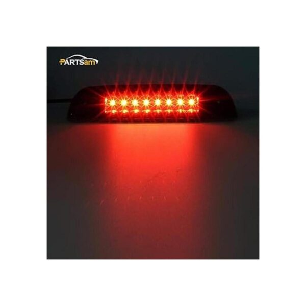 Partsam Luz de parada de montaje alto LED roja tercera luz_3