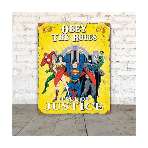 Party Animal DC Comics Superhero Cartel de metal en_2