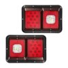 Partsam 2 luces traseras LED dobles para remolque con_1