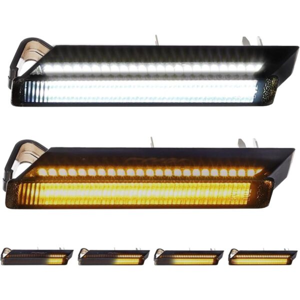 Partsam Luces LED secuenciales de giro con luces LED de_1