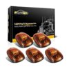 Partsam 5 luces de 16 LED de color ámbar para cabina_1