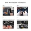 Partsam Luces LED secuenciales de giro con luces LED de_2