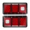 Partsam 2 luces traseras LED triples 45 LED montaje_1