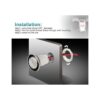 Partsam Livewell 4 luces LED de 114 pulgadas color