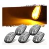 Partsam 5 luces de techo transparentes y ámbar 45 LED_1