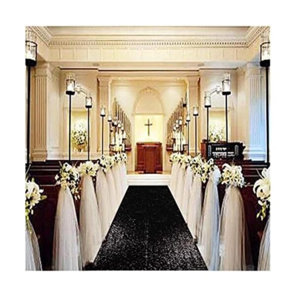 Partisout Corredores de pasillo para bodas 2 x 15 pies_1